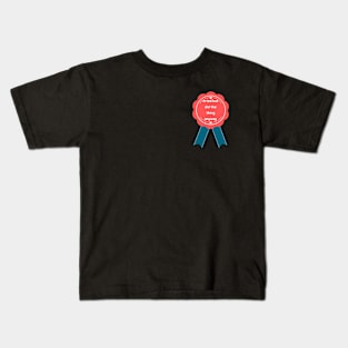 cried but did the thing anyway Kids T-Shirt